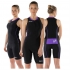 Zone3 Aquaflo Tri Top schwarz/violett Damen 2015  Z14192